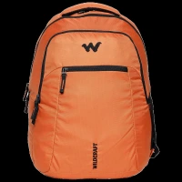 WILDCRAFT Boost 2 23 Litres Polyester Backpack (Padded Shoulder Strap, 12035, Orange)