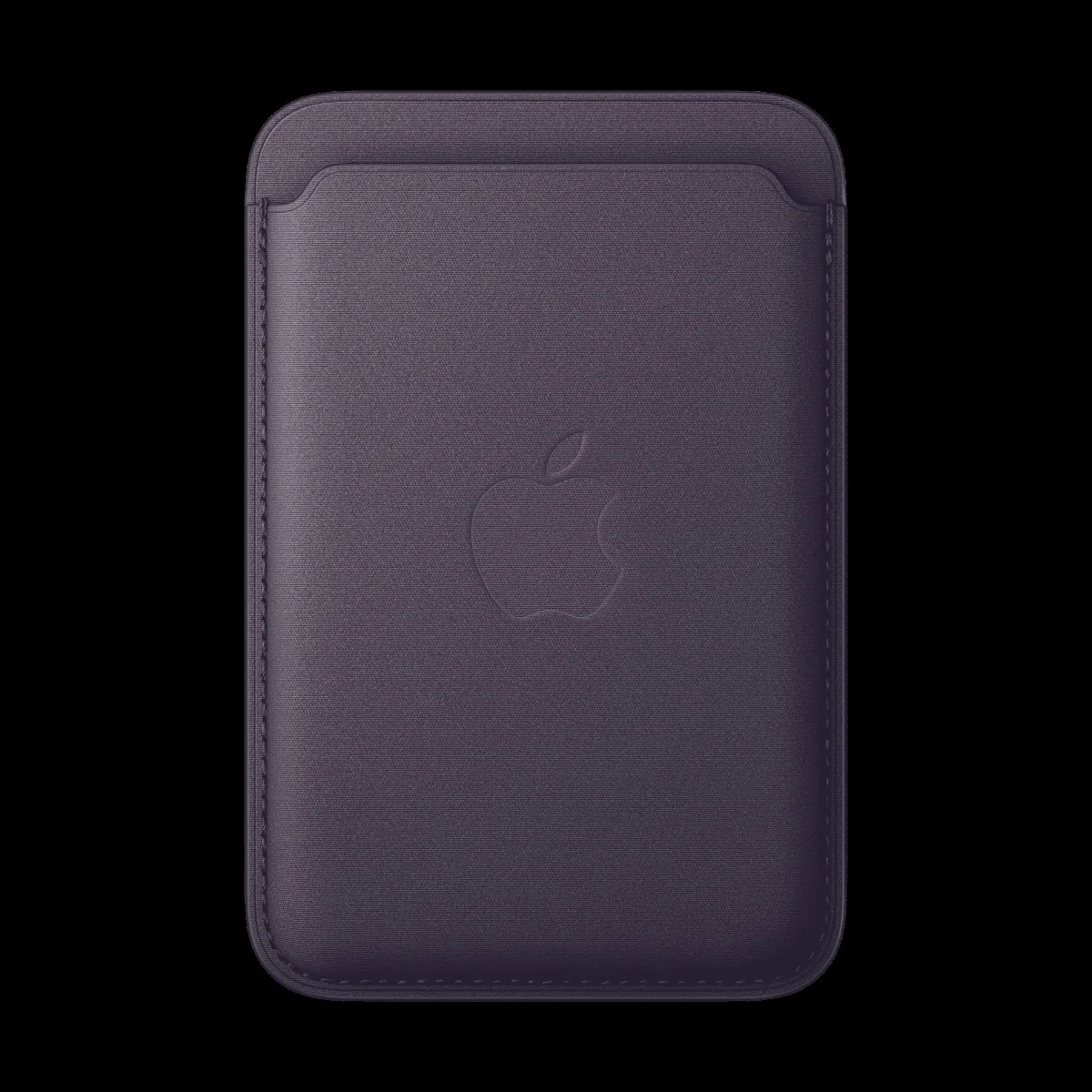 Apple FineWoven Wallet for Apple iPhone Air, 17 Pro, 17 Pro Max, 17, 16 Pro, 16 Pro Max, 16, 16 Plus, 15 Pro, 15 Pro Max, 15, 15 Plus, 14 Pro, 14 Pro Max, 14, 14 Plus, 13 Pro, 13 Pro Max, 13 mini, 13, 12 Pro, 12 Pro Max (Built-in Magnets, Midnight Purple)