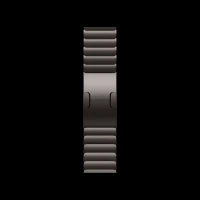 Apple Stainless Steel Link Bracelet for Apple (38mm / 40mm / 41mm / 42mm) (Simple Release Button, Slate)