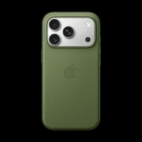 Apple TechWoven TPU & Recycled Polyester Back Cover for Apple iPhone 17 Pro (MagSafe Compatible, Green)