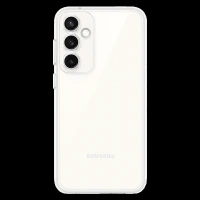 SAMSUNG Polycarbonate Back Cover for SAMSUNG Galaxy S23 FE (Scratch Resistant, Transparent)