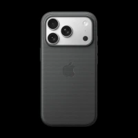 Apple TechWoven TPU & Recycled Polyester Back Cover for Apple iPhone 17 Pro (MagSafe Compatible, Black)