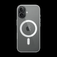 Apple Polycarbonate Back Cover for Apple iPhone 17 (MagSafe Charging Support, Clear)
