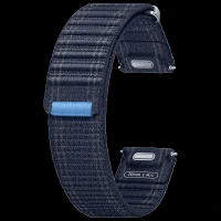 SAMSUNG ET-SVL31LNEGIN Nylon Fabric Band for SAMSUNG Galaxy Watch7, Watch4, Watch4 Classic, Watch5, Watch 5 Pro, Watch6 & Watch6 Classic (M/L) (Effortless Style, Navy)