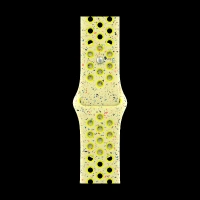 Apple Aluminium & Fluoroelastomer Nike Sport Band for Apple (38mm / 40mm / 41mm / 42mm, S/M) (Strong & Durable, Volt Splash)