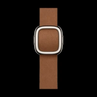 Apple Polyester Modern Buckle for Apple (38mm / 40mm / 41mm / 42mm, Small) (Strength & Stretch Resistance, Caramel)
