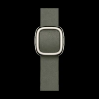 Apple Polyester Modern Buckle for Apple (38mm / 40mm / 41mm / 42mm, Small) (Strength & Stretch Resistance, Sage Grey)