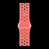 Apple Aluminium & Fluoroelastomer Nike Sport Band for Apple Watch (38mm / 40mm / 41mm / 42mm, M/L) (Durable & Strong, Magic Ember)