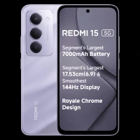 Redmi 15 5G (8GB RAM, 256GB, Sandy Purple)