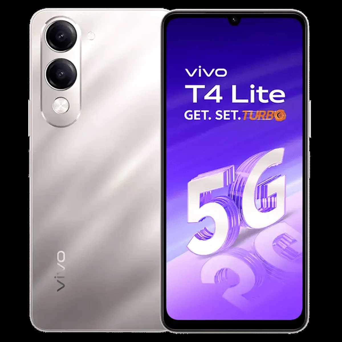 vivo T4 Lite 5G (4GB RAM, 64GB, Titanium Gold)