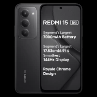 Redmi 15 5G (8GB RAM, 256GB, Midnight Black)