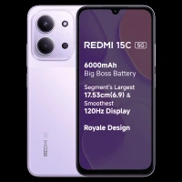 Redmi 15C 5G (4GB RAM, 128GB, Dusk Purple)