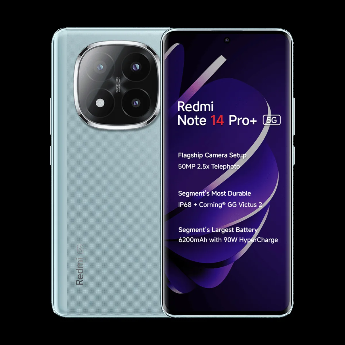 Redmi Note 14 Pro Plus 5G (8GB RAM, 256GB, Spectre Blue)