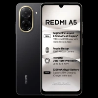 Redmi A5 (4GB RAM, 128GB, Just Black)