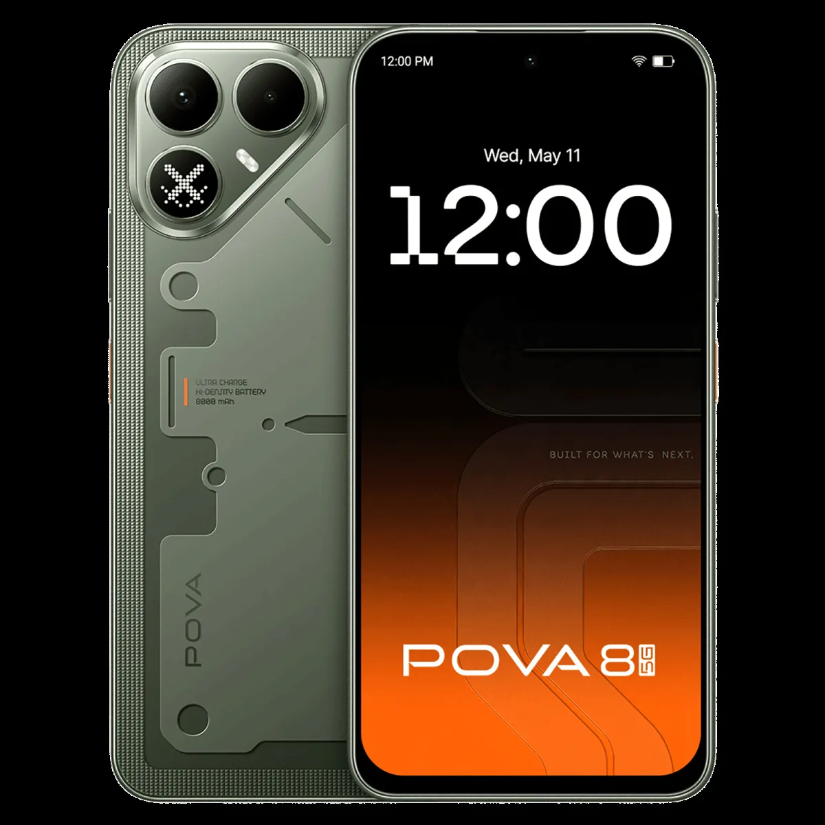 TECNO POVA 8 5G (8GB RAM, 128GB, Terminal Green)