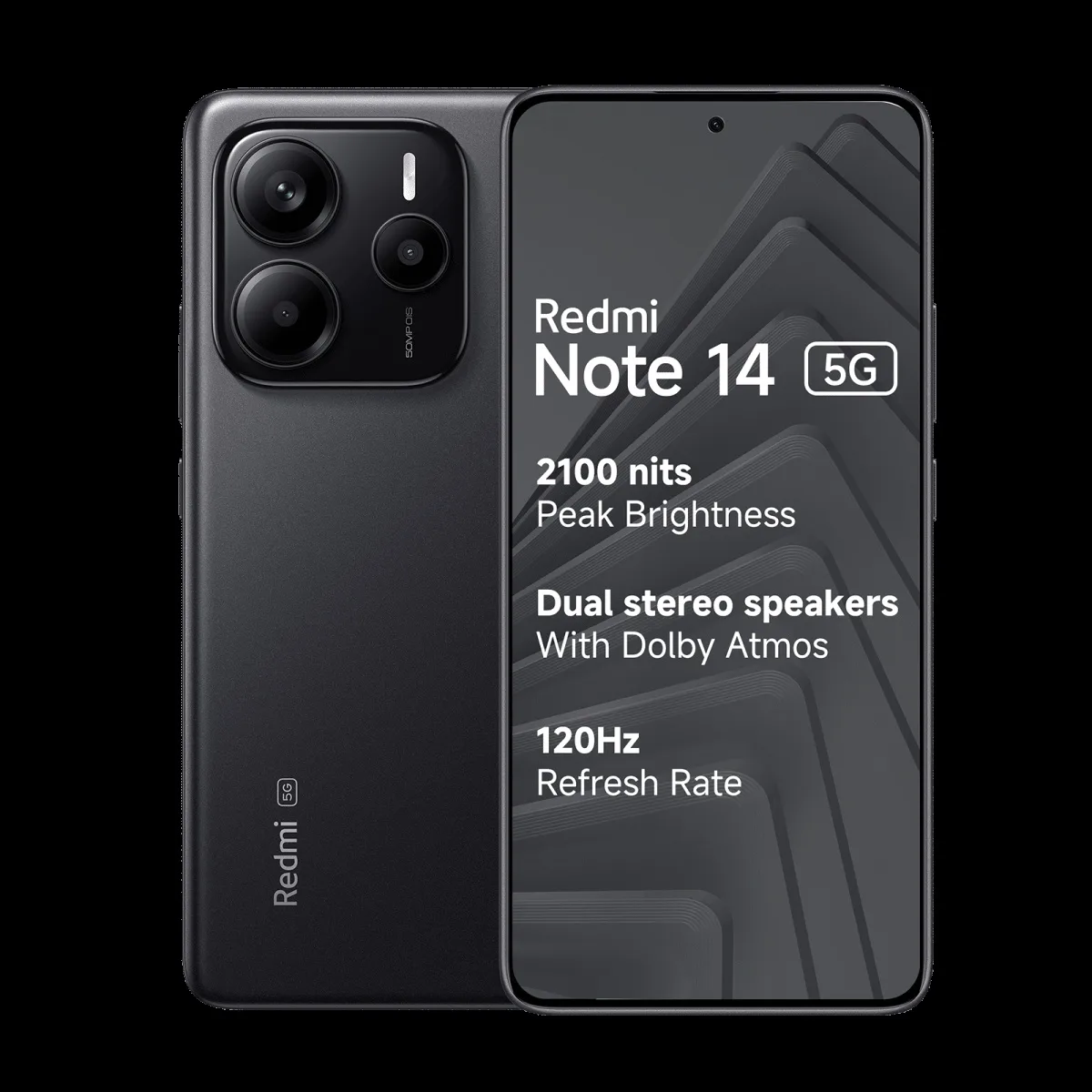 Redmi Note 14 5G (8GB RAM, 128GB, Titan Black)