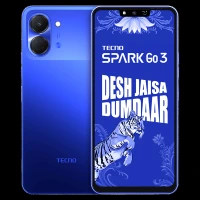 TECNO SPARK Go 3 (4GB RAM, 64GB, Galaxy Blue)
