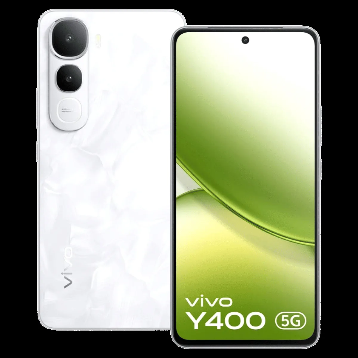 vivo Y400 5G (8GB RAM, 128GB, Glam White)