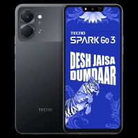 TECNO SPARK Go 3 (4GB RAM, 64GB, Ink Black)