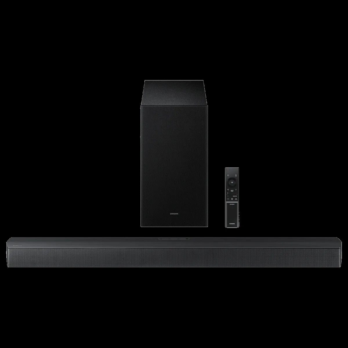 SAMSUNG B Series 370W Bluetooth Soundbar with Remote (Dolby Audio, 3.1 Channel, Black)