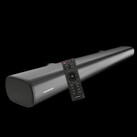 BLAUPUNKT SBA01 Krisp 100W Bluetooth Soundbar with Remote (Dolby, Black)