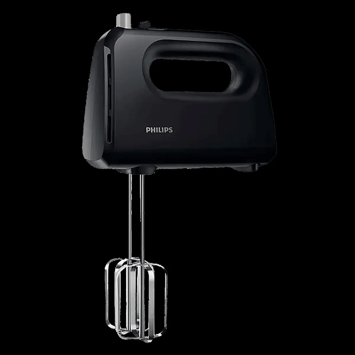 Philips 300 Watt 5 Speed Hand Blender with 2 Attachments (Non-slip Grip, Black)