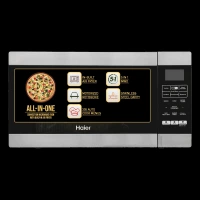 Haier 30L Convection Microwave Oven with 305 Auto Cook Menu (HIL3001ARSB, Black)