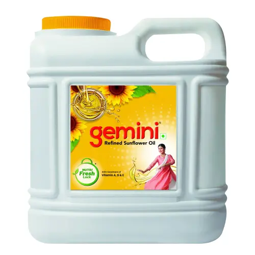 Gemini Refined Sunflower Oil Jar
