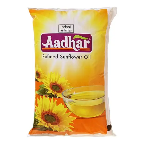 Aadhaar Refined Sunflower Oil Pouch