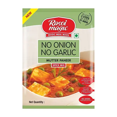 Rasoi Magic No Onion No Garlic Mutter Paneer Mix