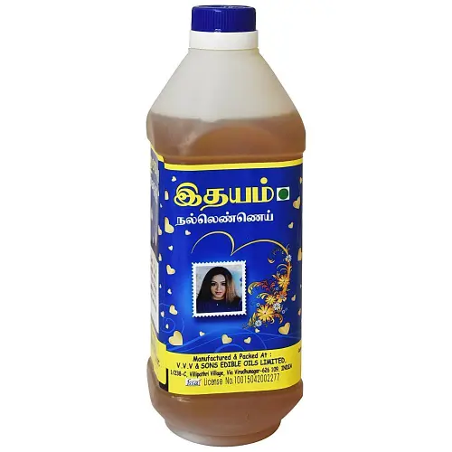 Idhayam Sesame Oil Bottle