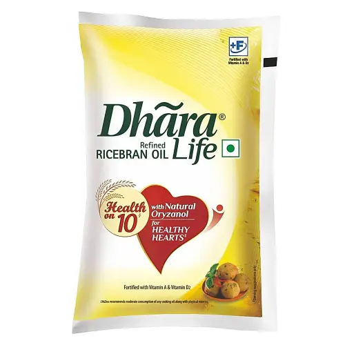 Dhara Refined Rice Bran Oil