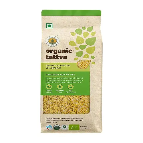 Organic Tattva Moong Dal Yellow Split