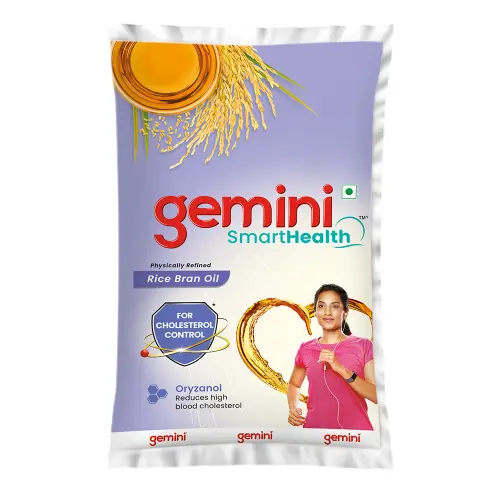 Gemini Refined Rice Bran Oil Jar