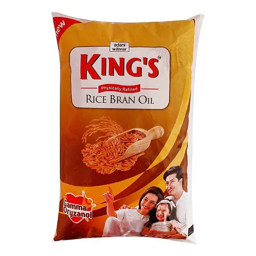 Kings Rice Bran Physically Refined Rice Bran Oil