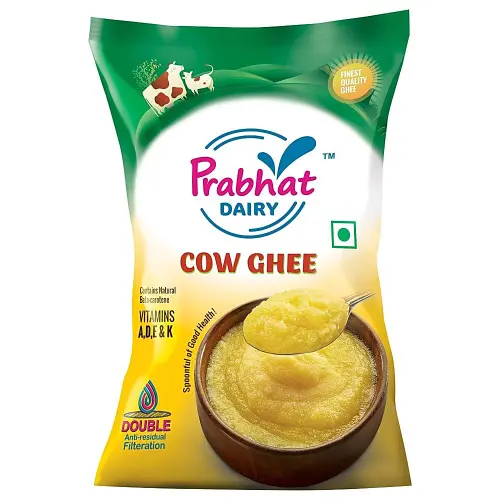 Prabhat Dairy Cow Ghee Pouch (1 L)
