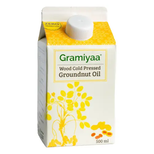 Gramiyaa Wood Cold Pressed Groundnut Oil
