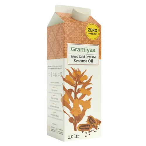 Gramiyaa Wood Cold Pressed Sesame Oil