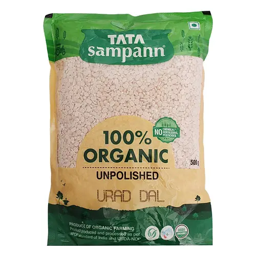 Tata Sampann Organic Unpolished Urad Dal