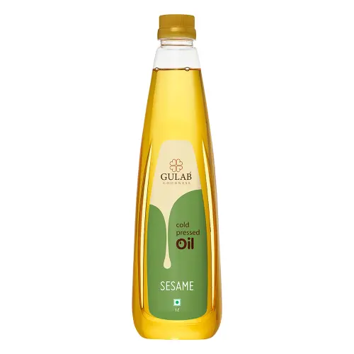 Gulab Cold Pressed Sesame Oil Bottle