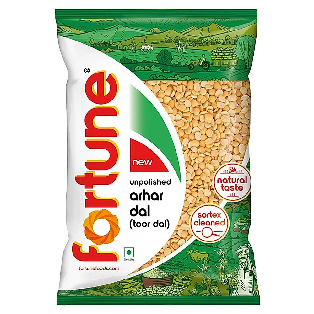 Fortune Unpolished Arhar Dal (Toor Dal)