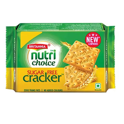 Britannia NutriChoice Sugar Free Cracker Biscuits