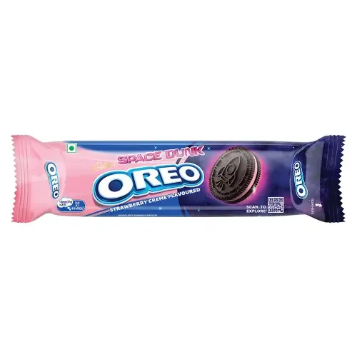 Cadbury Oreo Strawberry Creme Flavoured Sandwich Biscuit