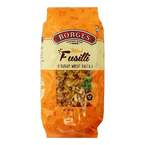 Borges Mini Fusilli Durum Wheat Pasta
