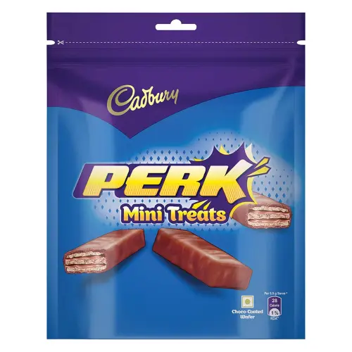 Cadbury Perk Chocolate Coated Wafer Mini Treats