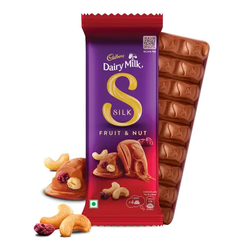 Cadbury Dairy Milk Silk Fruit and Nut Chocolate Bar