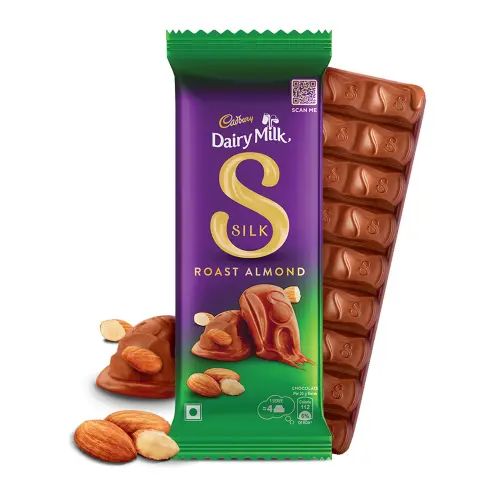 Cadbury Dairy Milk Silk Roast Almond Chocolate Bar