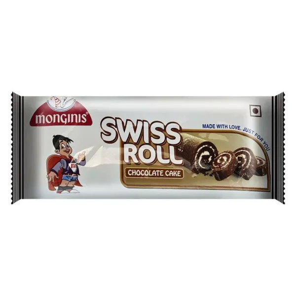 Monginis Swiss Roll Choco Cake