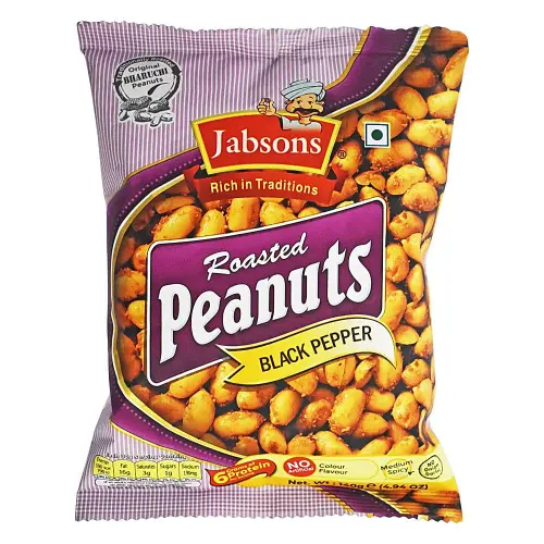 Jabsons Roasted Peanuts Black Pepper