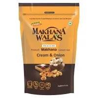 Makhanawala's Roasted Makhana (Foxnuts) Cream & Onion
